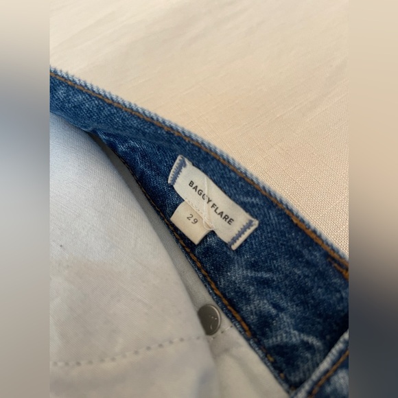 Madewell Baggy Flare Jeans - Picture 4 of 12